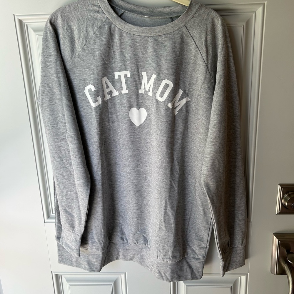 Cat Mom Crewneck